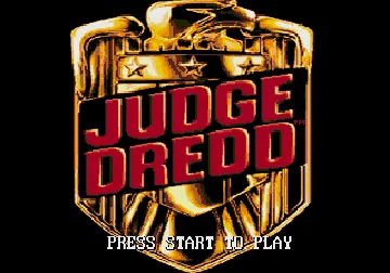 Judge Dredd (World) screen shot title